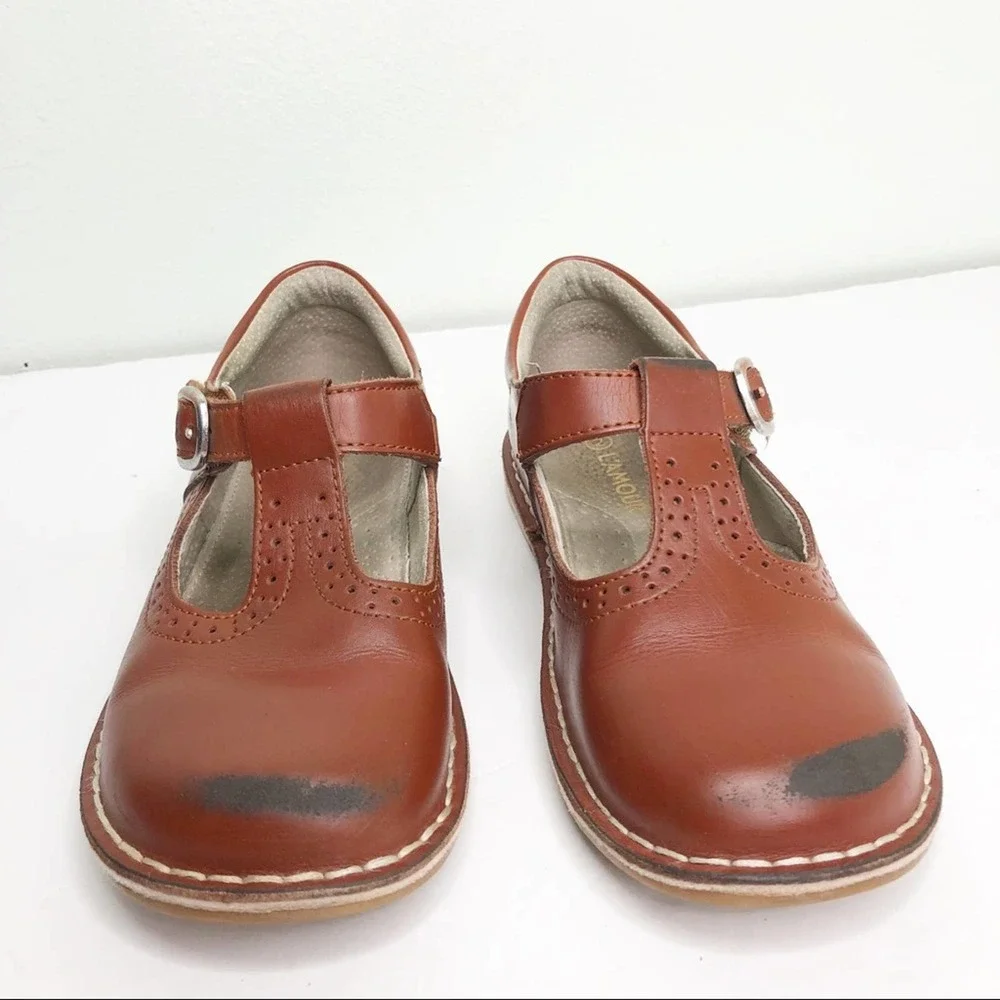 L'AMOUR Frances T-Strap Perforated Mary Jane Shoe - Picture 4 of 16